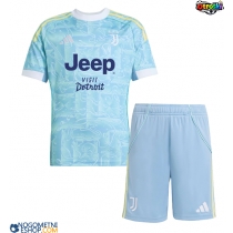 Otroški Nogometni dresi Juventus Francisco Conceicao #7 Gostujoči 2025-26 Kratek Rokav (+ Kratke hlače)